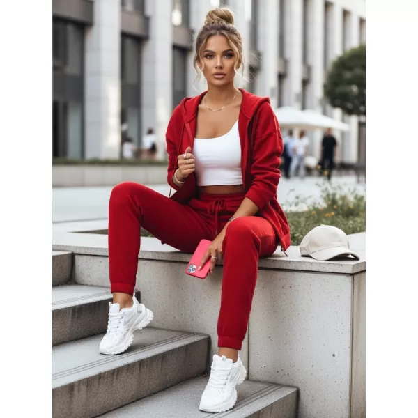  Дамски комплект DSTREET AY0742 ЧЕРВЕНО 