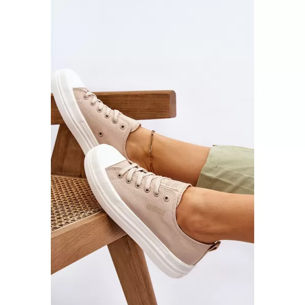  Дамски маратонки BIG STAR LL274969 BEIGE Big Star Shoes 