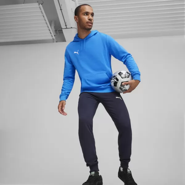  Мъжки суичър PUMA TEAMGOAL CASUALS HOODY 658618_02 IGNITE BLUE/ ЗАПАЛЕТЕ СИНЬО/ПУМА БЯЛО 