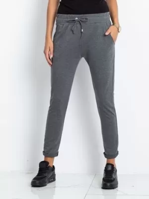 Дамски спортен панталон BASIC FEEL GOOD RV-DR-3698.09X ТЪМНО СИВО