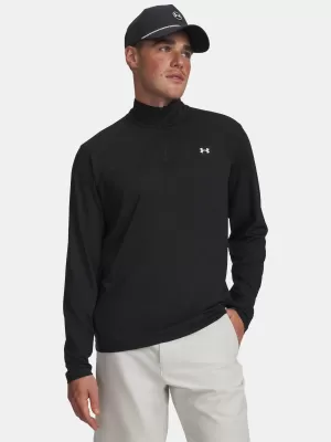 Мъжка тениска UNDER ARMOUR T2G 1/4 ZIP 6010129-001 ЧЕРЕН