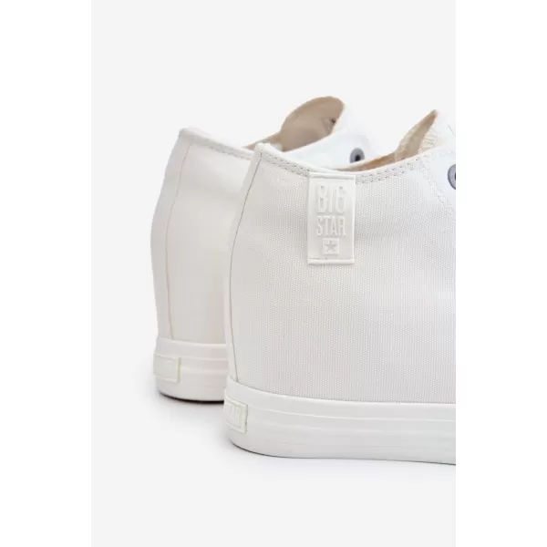  Дамски маратонки BIG STAR LL274035 WHITE Big Star Shoes 