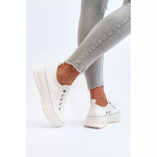  Дамски маратонки BIG STAR NN274126 WHITE Big Star Shoes 