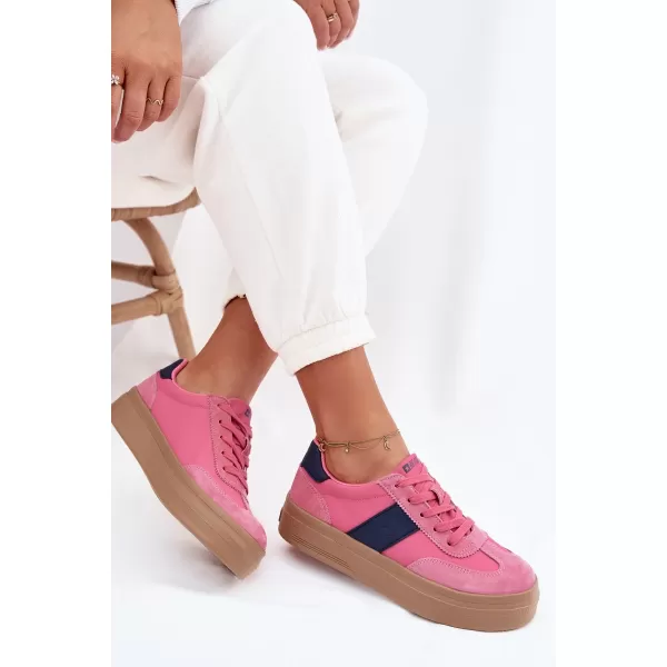  Дамски маратонки BIG STAR TT274164 PINK Big Star Shoes 