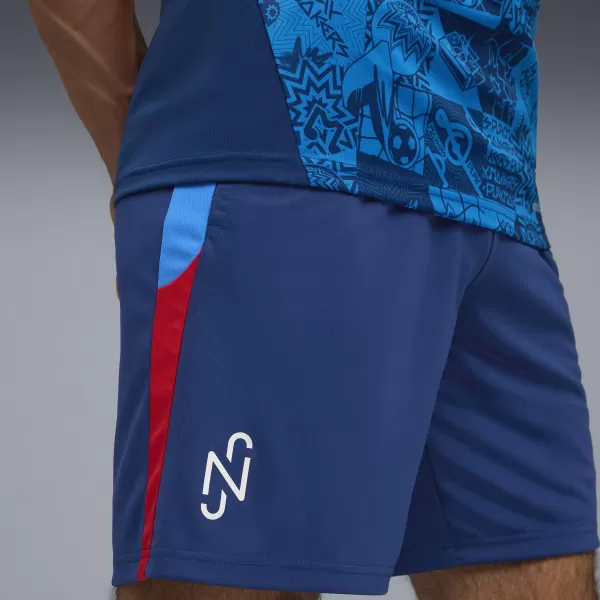  Мъжки шорти PUMA NEYMAR JR PLAYMAKER TRGSHORT 660316-10 BLAZING BLUE/ ПЛАМТЯЩО СИНЬО/ПУМА БЯЛО/УЛТРА 