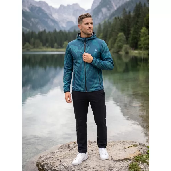  Мъжко първокласно яке софтшел ALTISPORT VOJ/ALM072JACK01 КЕРОСИН 