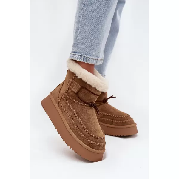  Дамски обувки BIG STAR SS274373 BROWN/BEIGE Big Star Shoes 