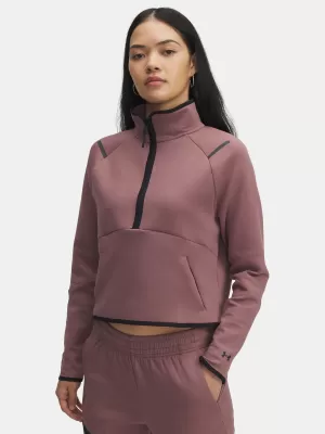 Дамски суичър UNDER ARMOUR UNSTOPPABLE FLC HZ 6003671-651 КАФЯВО