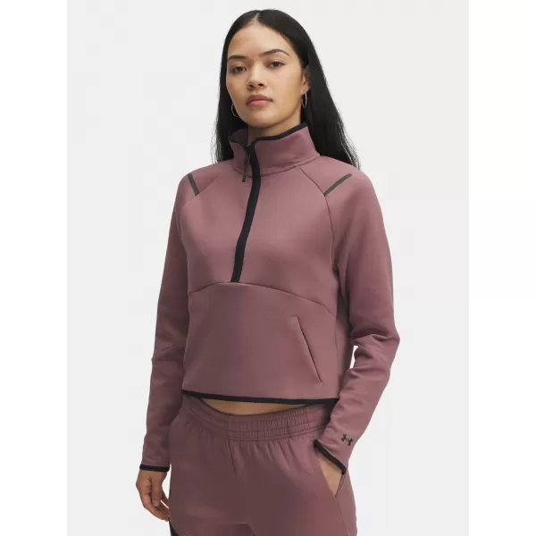 Дамски суичър UNDER ARMOUR UNSTOPPABLE FLC HZ 6003671-651 КАФЯВО 