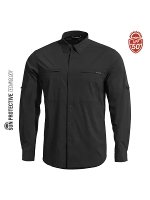 Мъжка риза PENTAGON WAYNE K02029 01 ЧЕРЕН