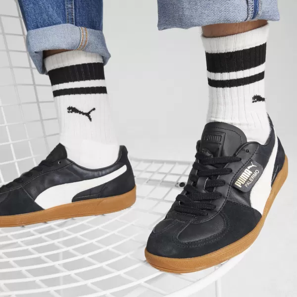  Ботуши PUMA PALERMO LTH 396464_03 PUMA BLACK/FEATHER GREY/GUM 