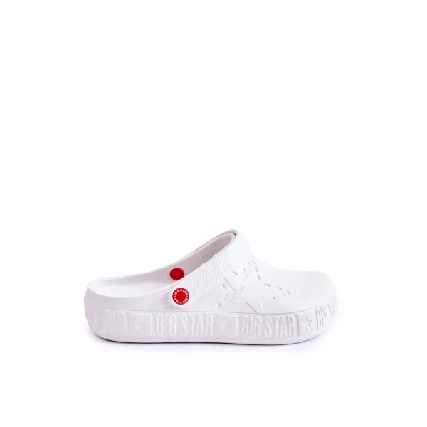  Мъжки чехли BIG STAR II175003 WHITE Big Star Shoes 