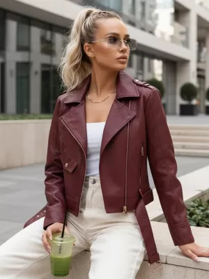 Дамско яке DSTREET TY5649 БОРДО