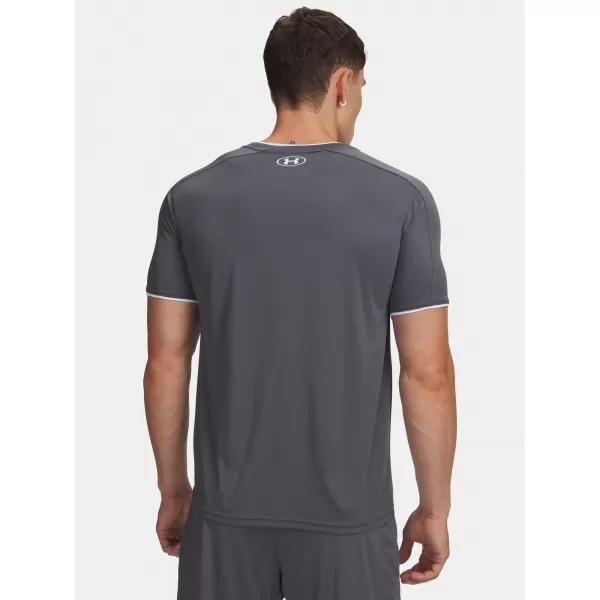  Мъжка тениска UNDER ARMOUR M CHALLENGER TRAIN SS 6009875-025 СИВО 