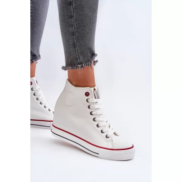  Дамски маратонки CROSS NN2R4004 WHITE Cross Jeans 