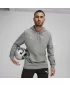 Мъжки суичър PUMA TEAMGOAL CASUALS HOODY 658618_33 СРЕДНО СИВ ПИРЕН/БЯЛ