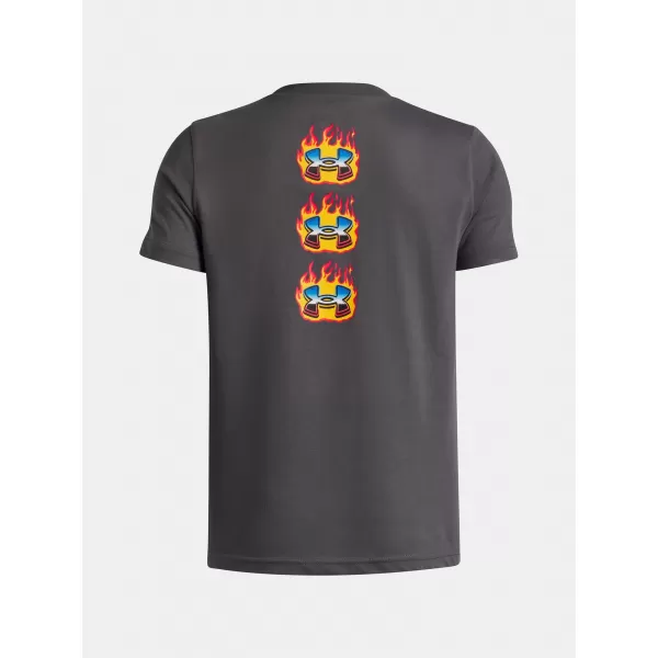  Момчешка тениска UNDER ARMOUR UA FLAME WM SS 6005059-025 СИВО 