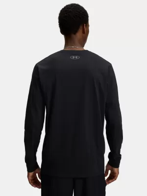 Мъжка тениска UNDER ARMOUR UA SPORTSTYLE LEFT CHEST LS 1329585-002 ЧЕРЕН