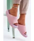 Дамски чехли BIG STAR NN274A035 PINK Big Star Shoes