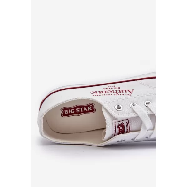  Мъжки кецове BIG STAR NN174006 WHITE Big Star Shoes 