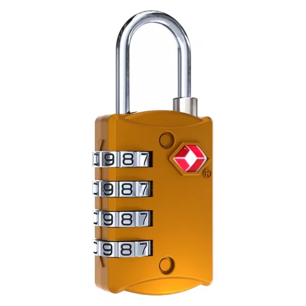  Заключване CABINZERO TSA Travel Lock ПОРТОКАЛОВ ХЛАД 