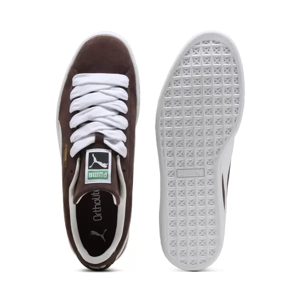  Ботуши PUMA SUEDE CLASSIC 399781_34 CHOCOLATE BROWN/ ШОКОЛАДОВО КАФЯВО/ПУМА БЯЛО 