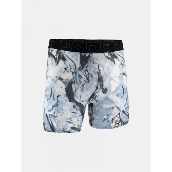  Мъжки боксерки UNDER ARMOUR UA PERFORMANCE TECH - PRINT 6IN - 1PK 1383875-101 ЧЕРЕН 