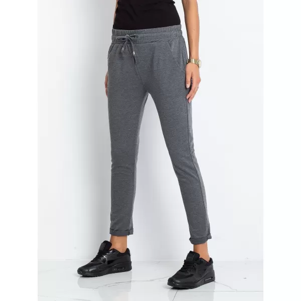  Дамски спортен панталон BASIC FEEL GOOD RV-DR-3698.09X ТЪМНО СИВО 