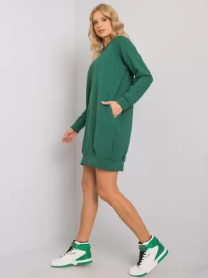 Рокля BASIC FEEL GOOD RV-TU-5184.93P ТЪМНО ЗЕЛЕНО