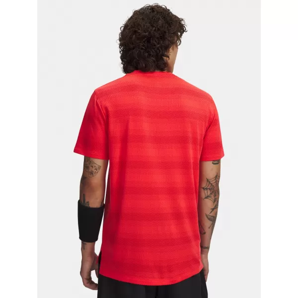  Мъжка тениска UNDER ARMOUR 6009517-713 ЧЕРВЕНО 