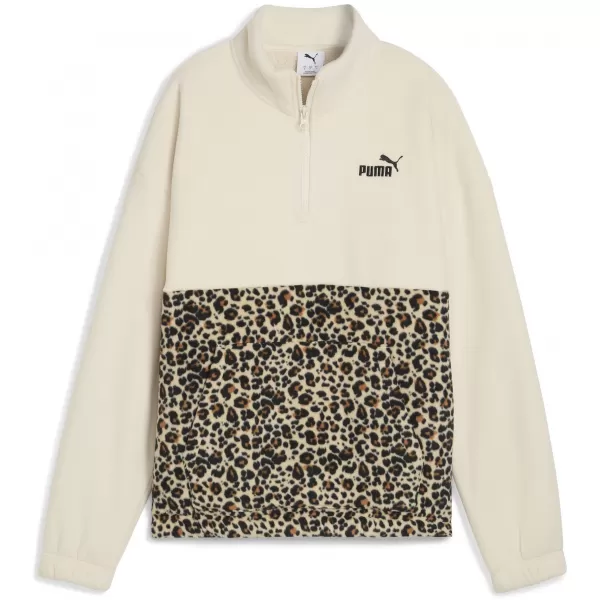  Дамски суичър PUMA ESS GRAPHIC ANIMAL CREW 688083-87 АЛПИЙСКИ СНЯГ 