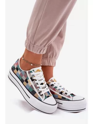 Дамски кецове LEE COOPER LCW-25-31-3441L ЧЕРЕН
