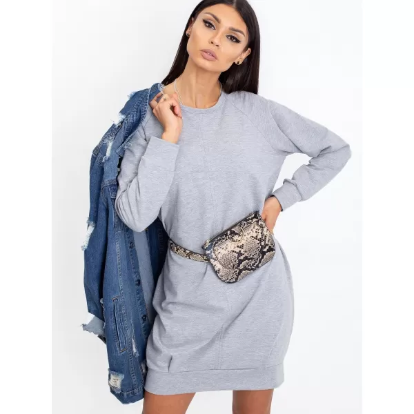  Рокля BASIC FEEL GOOD RV-TU-5184.93P СИВО 