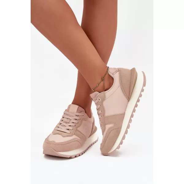  Дамски маратонки BIG STAR OO274521 BEIGE Big Star Shoes 