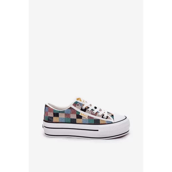 Дамски кецове LEE COOPER LCW-25-31-3441L ЧЕРЕН 