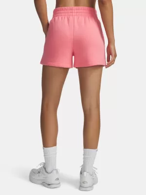 Дамски шорти UNDER ARMOUR RIVAL FLEECE SHORT 1382723-600 РОЗОВО