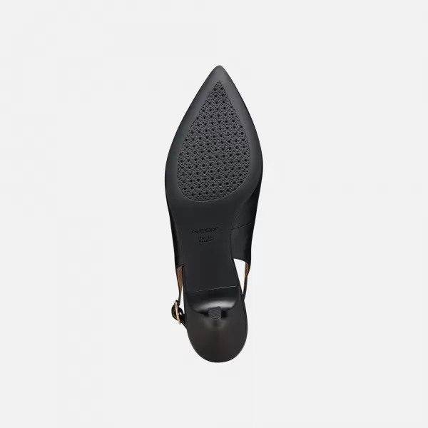  Дамски обувки GEOX KLEOPY G013177 ЧЕРЕН 