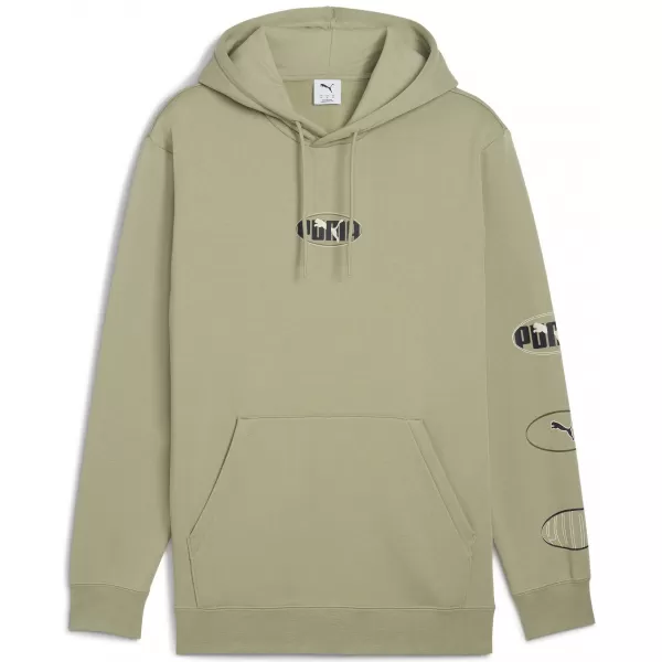  Мъжки суичър PUMA ESS LOGO LAB HOODIE 688180-82 ЛУКСОЗНА АРМИЯ 
