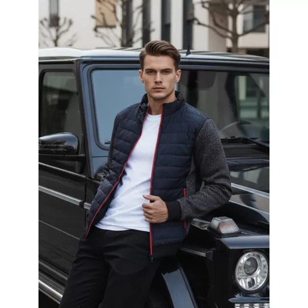  Мъжко яке DSTREET TX4397 ТЪМНО СИНЬО 