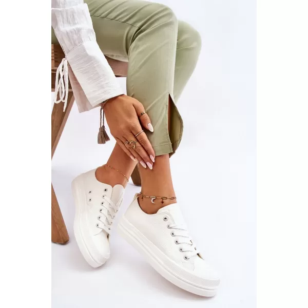  Дамски маратонки BIG STAR LL274968 WHITE Big Star Shoes 
