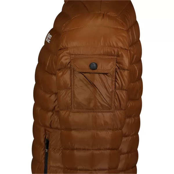  Мъжко ватирано яке NORDBLANC BURROW NBWJM8261 КАФЯВОТО НА PUŠTÍK 