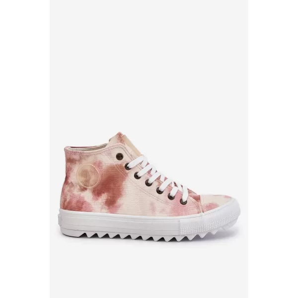  Дамски маратонки BIG STAR LL274048 BEIGE/NUDE Big Star Shoes 