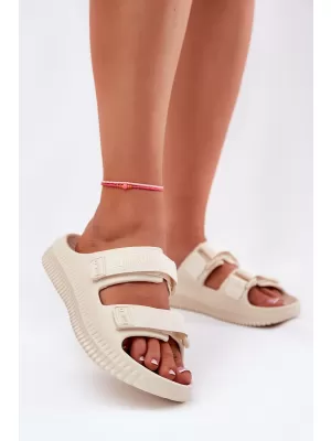 Дамски чехли BIG STAR RR274A529 BEIGE Big Star Shoes
