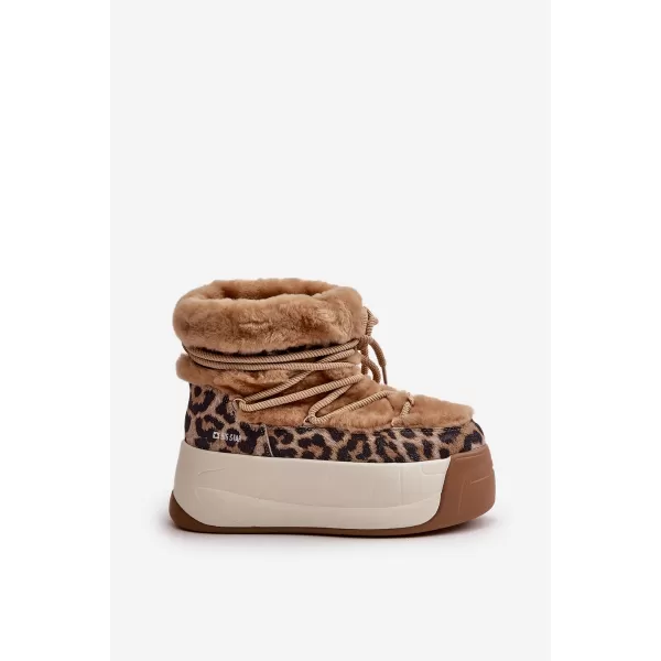  Дамски обувки BIG STAR OO274A207 КАФЯВО/БЕЖО Big Star Shoes 