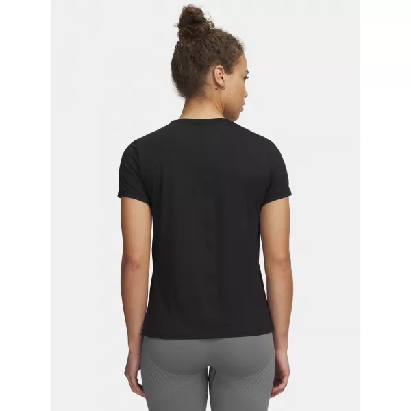  Дамска тениска UNDER ARMOUR UA VANISH SS 6010870-008 ЧЕРЕН 