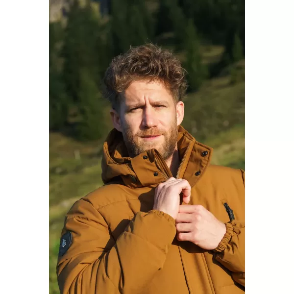  Мъжко зимно яке NORDBLANC FYRN NBWJM8257 КАФЯВОТО НА PUŠTÍK 