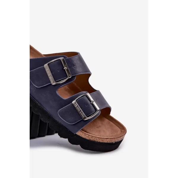  Мъжки чехли BIG STAR NN174530 BLUE Big Star Shoes 