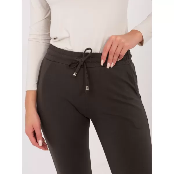  Дамски спортен панталон BASIC FEEL GOOD RV-DR-5040.02X ТЪМНО КАКИ 