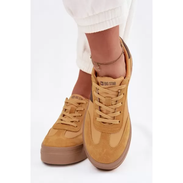  Дамски маратонки BIG STAR TT274166 YELLOW Big Star Shoes 