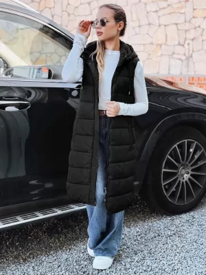 Дамски елек DSTREET TY5267 ЧЕРЕН